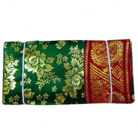 Ammavari  Fossil Sarees(Green) (5 Meters)